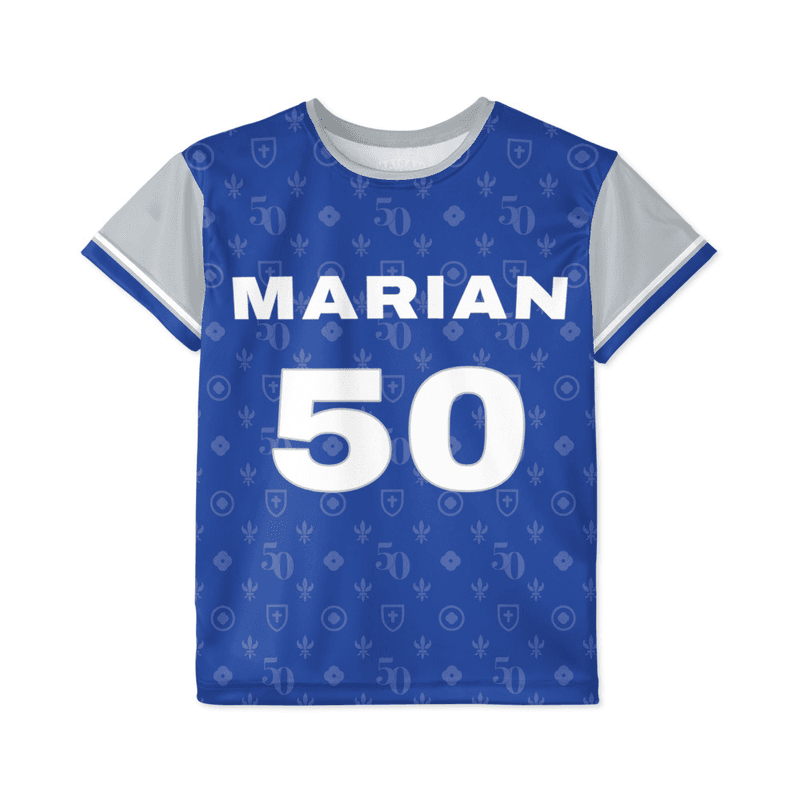 Marian 50th Kids Sports Jersey